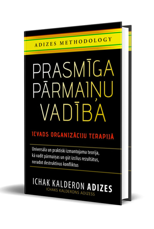 Prasmīga pārmaiņu vadība. Ievads organizāciju terapijā (Latvian)