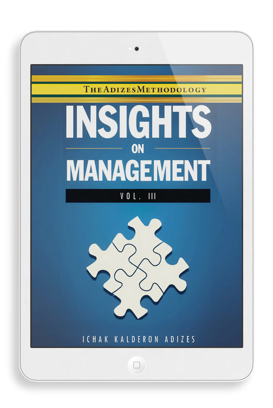 Insights On Management: Volume 3 (English) (e-Book)