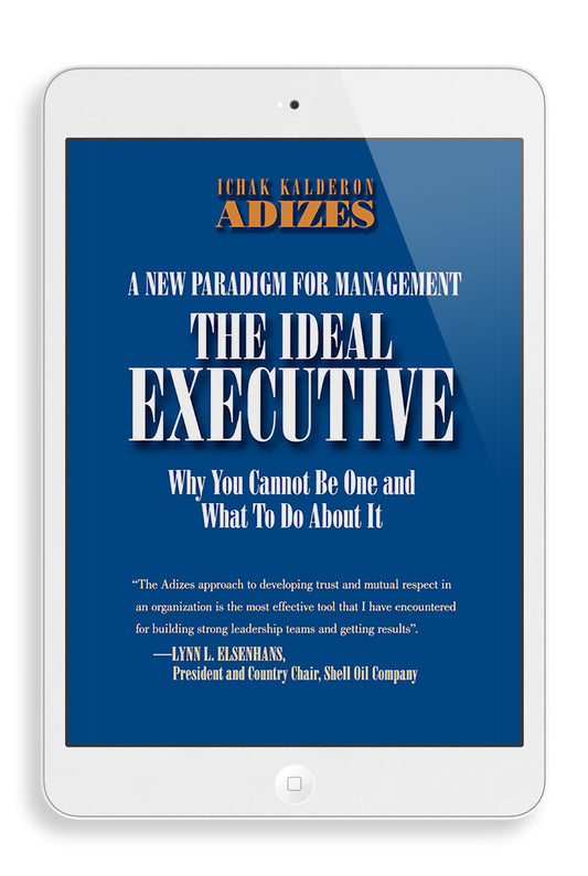 The Ideal Executive (English) (e-Book)