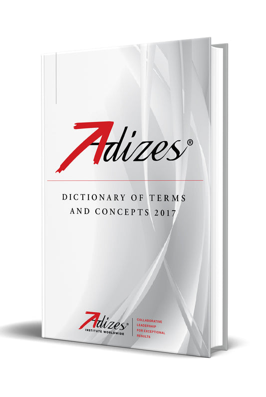Adizes Dictionary of Terms and Concepts (English)