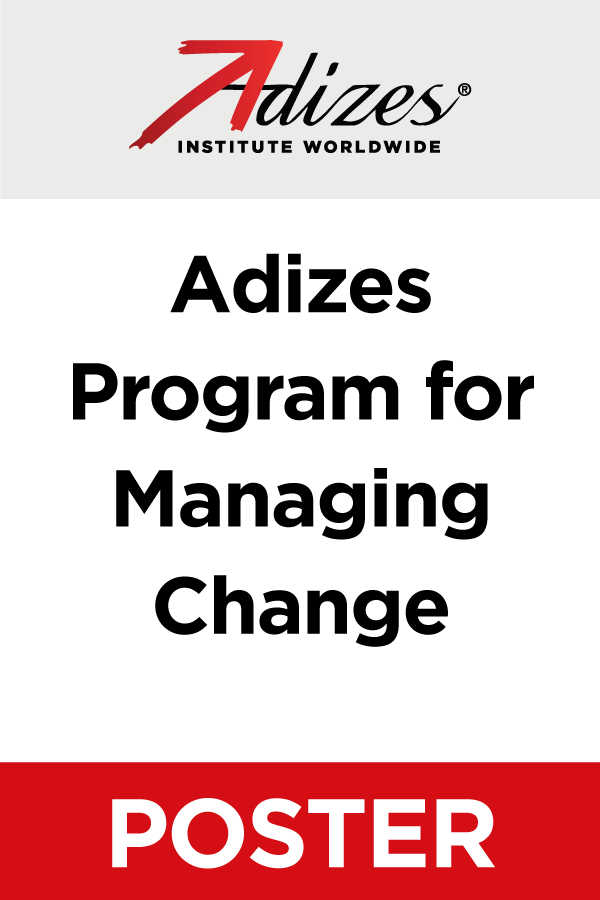 Program for Managing Change (Poster) (English)