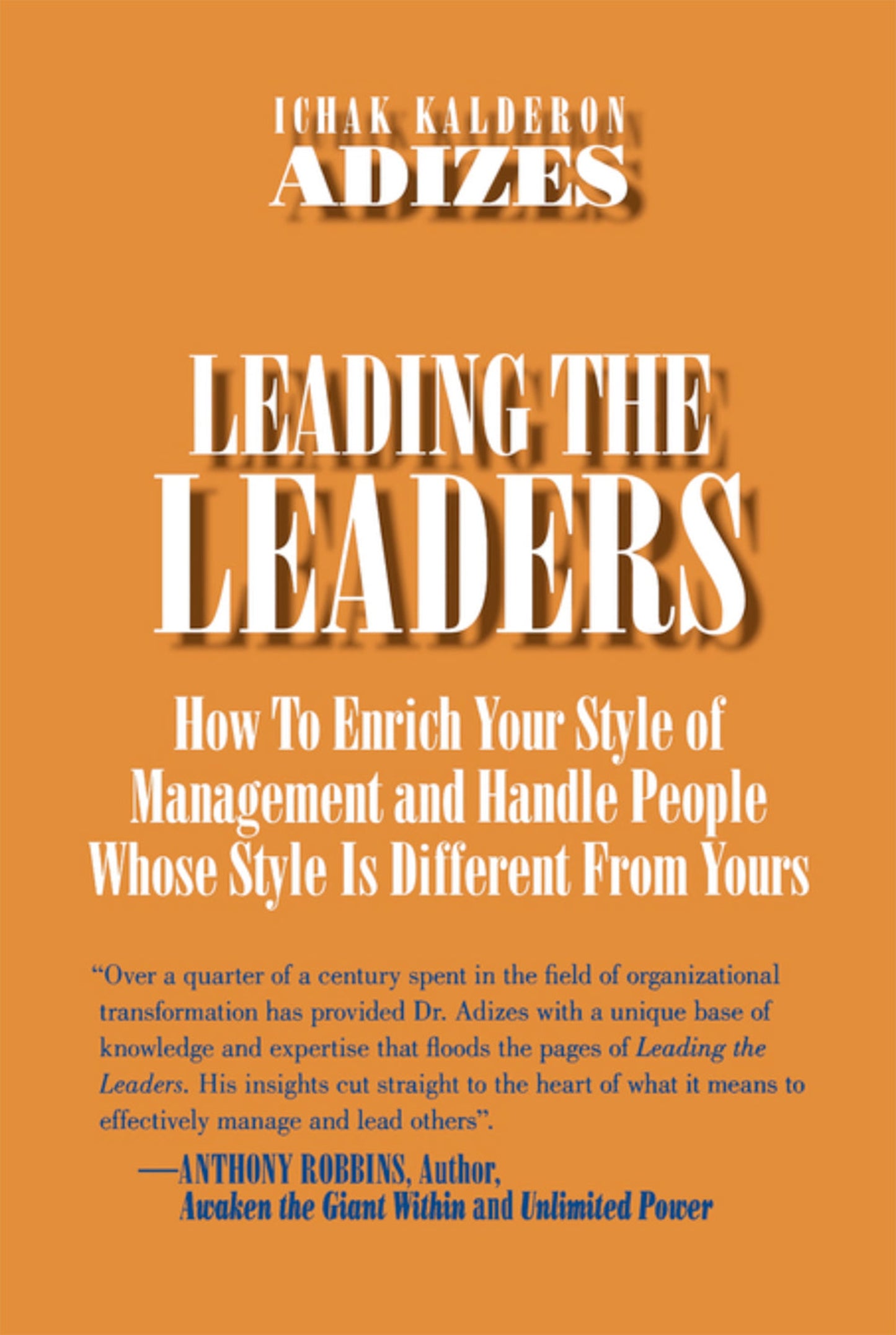 Leading the Leaders (English) (e-Book)